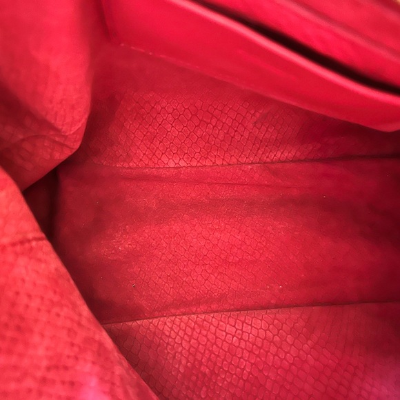 Hammitt Medium Daniel in Rose Rosè (Red Rose embossed leather) NWOT - Picture 7 of 10